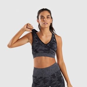 Gymshark Adapt Camo Seamless Sports Bra